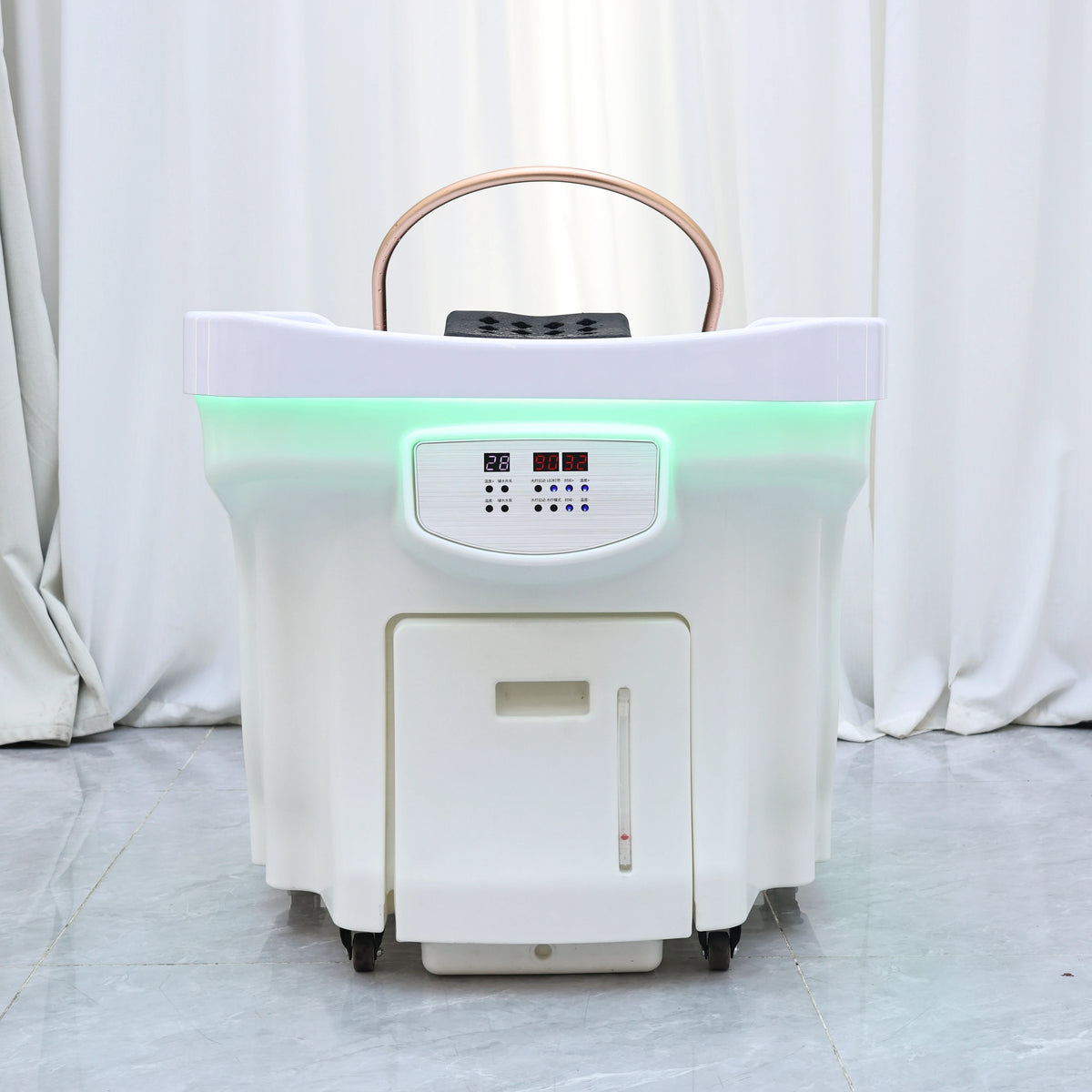 Convenient 60l Water Storage Head Spa Basin Water