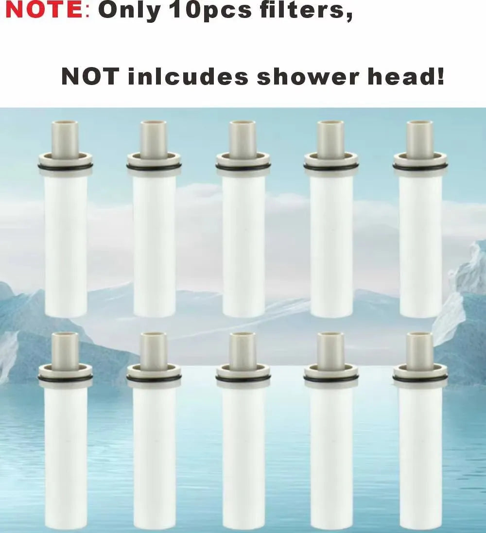Pressurized Filter Shower Water Purifying Antibacterial Nozzle