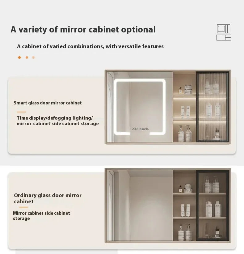 Modern Basin Bathroom Cabinet Combination Sink Minimalist