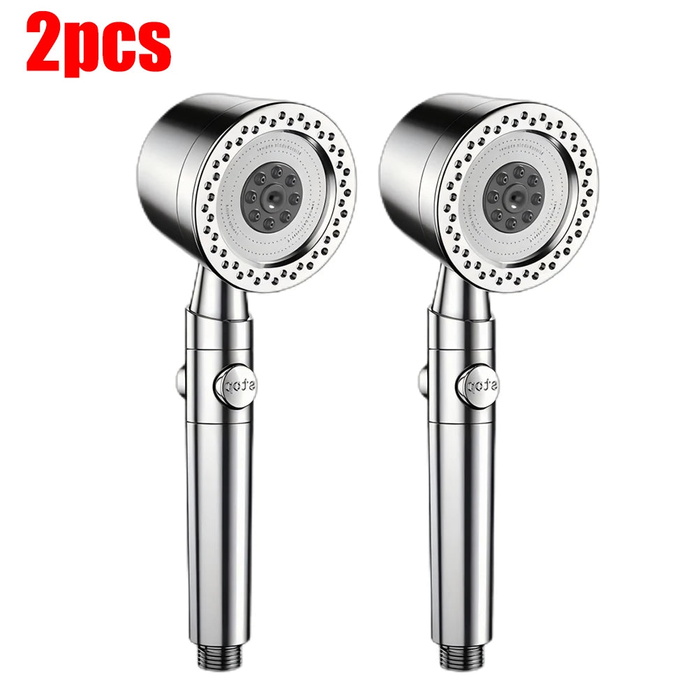 Modes Bathroom Shower Head High Pressure Powerful Rain