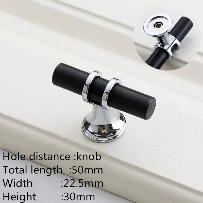 Kk&Fing Cabinet Wardrobe Door Golden Handles Lengthen Light