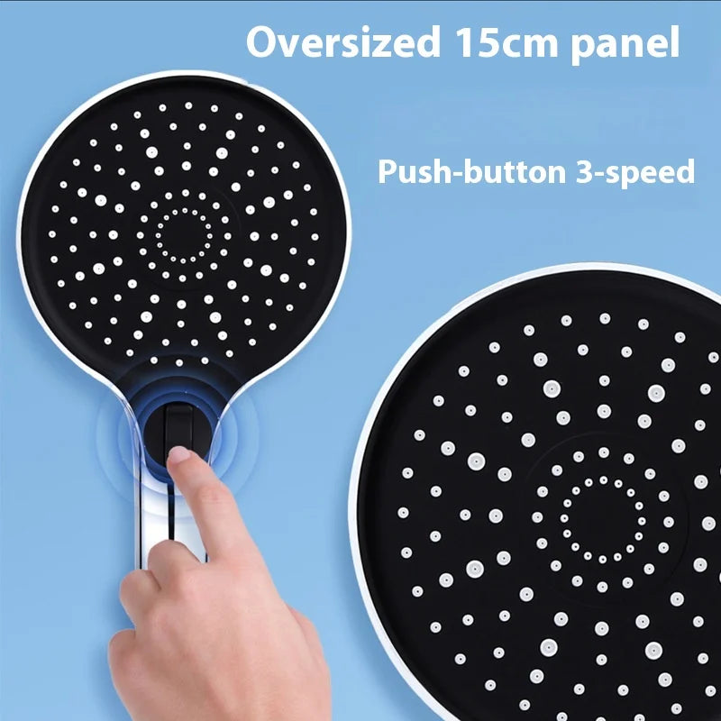 15cm Big Panel Shower Head High Pressure Rainfall