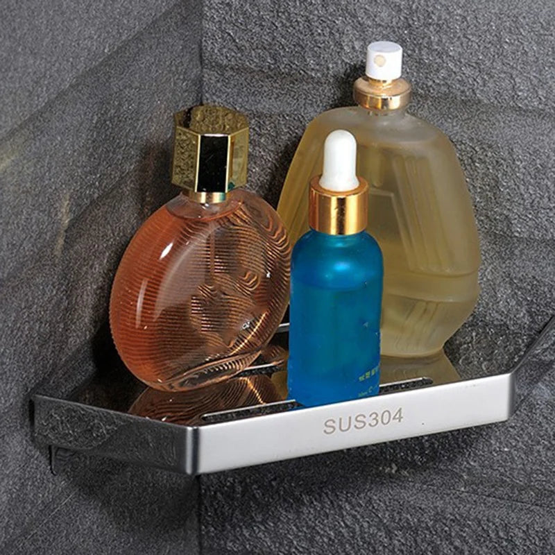 Corner Shelf Stainless Steel Shower Caddy Anti-Rust Corner