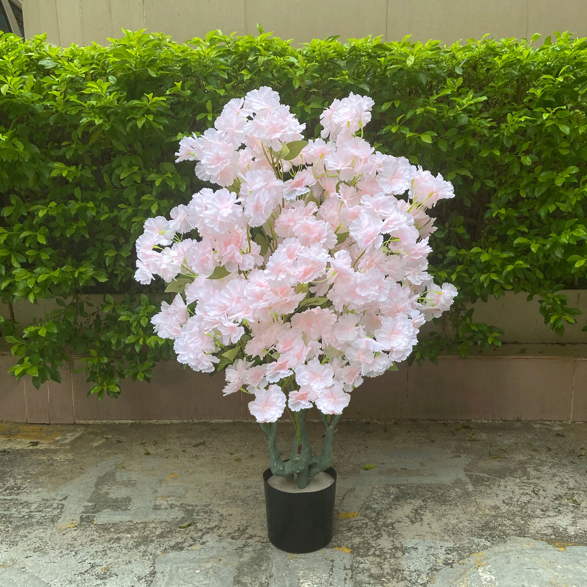 Decoration Artificial Cherry Tree Bonsai Wedding Indoor Living