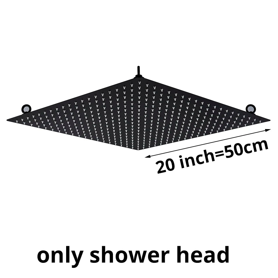 Uythner Shower Head 20 Inch Luxury Ultrathin Square