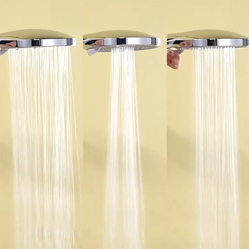 Shower Head 3-Speed Boost Adjustment Handheld Shower Head