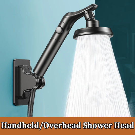 Handheld Overhead Shower Head Dual-Purpose Booster Shower Head