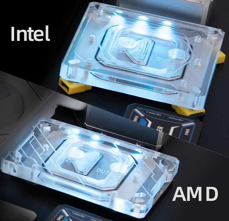Syscooling Diy Pc Water Liquid Cooling Fan Kit