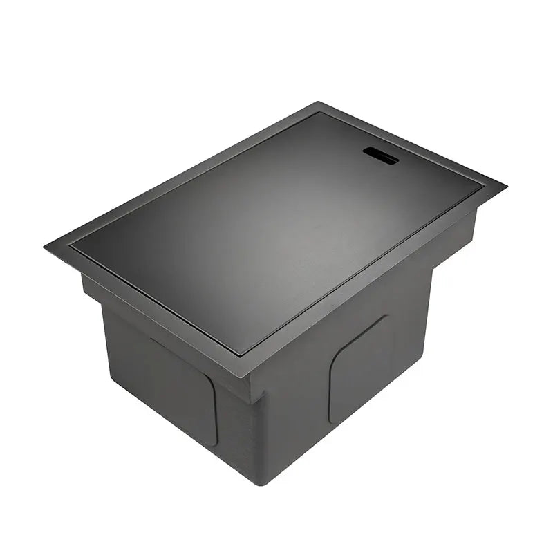 Hidden Dark Gray Sink Bowl Bar Small Size
