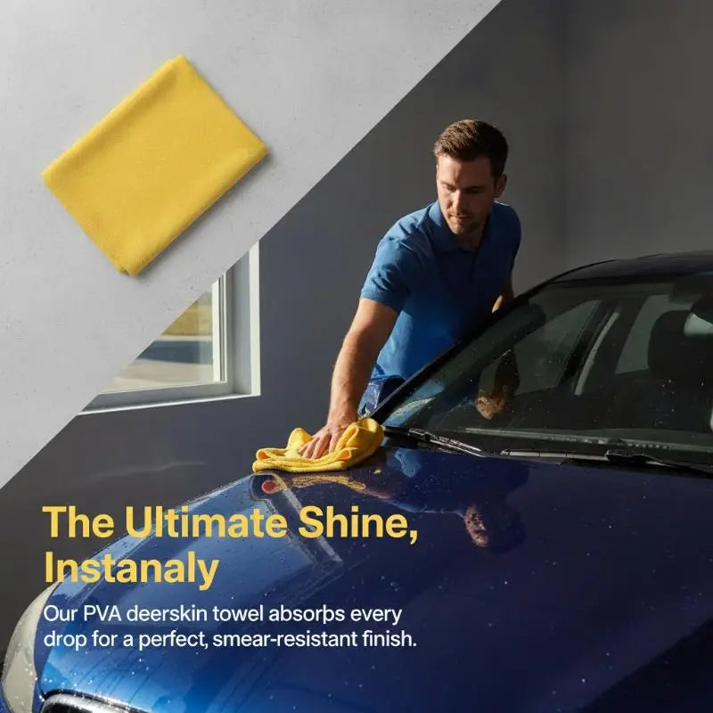 Multicolor Super Absorbent Lint Chamois Car Cleaning Cloth