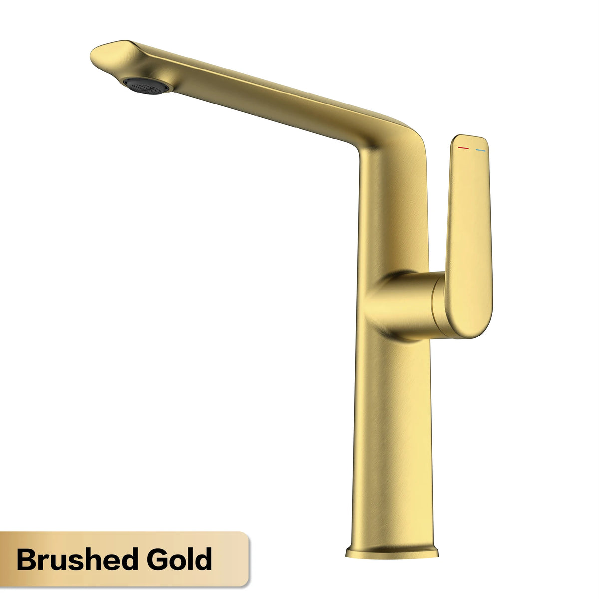 Aitana Luxury Chromium Brass Bathroom Faucet Simple Design