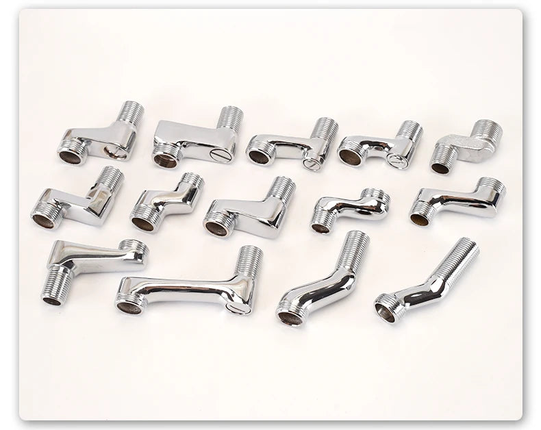 2pcs Brass Shower Faucet Shower Thickened Variable Diameter