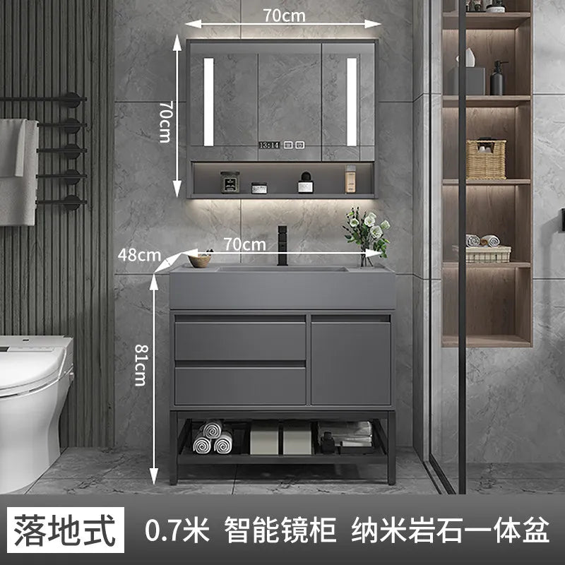 Decorations Drawers Bathroom Cabinet Plant China Bedroom Corner