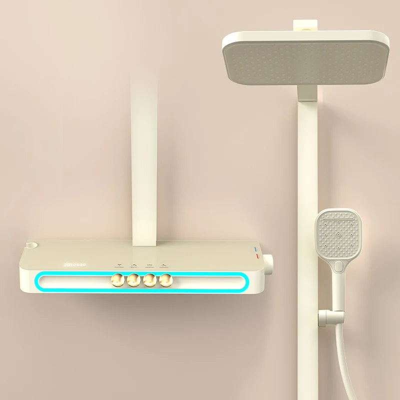 Chrome Piano Digital Bathroom Shower Cold Digital Bathroom