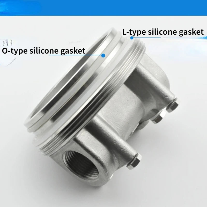1pc 304/316 Stainless Steel Prefiler Water Filter Industrial