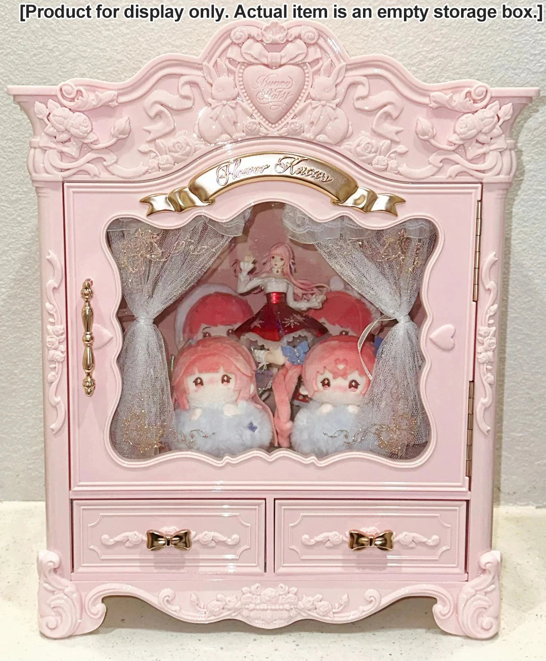 Flower Knows Bunny Garden Makeup Organizer Box Cute