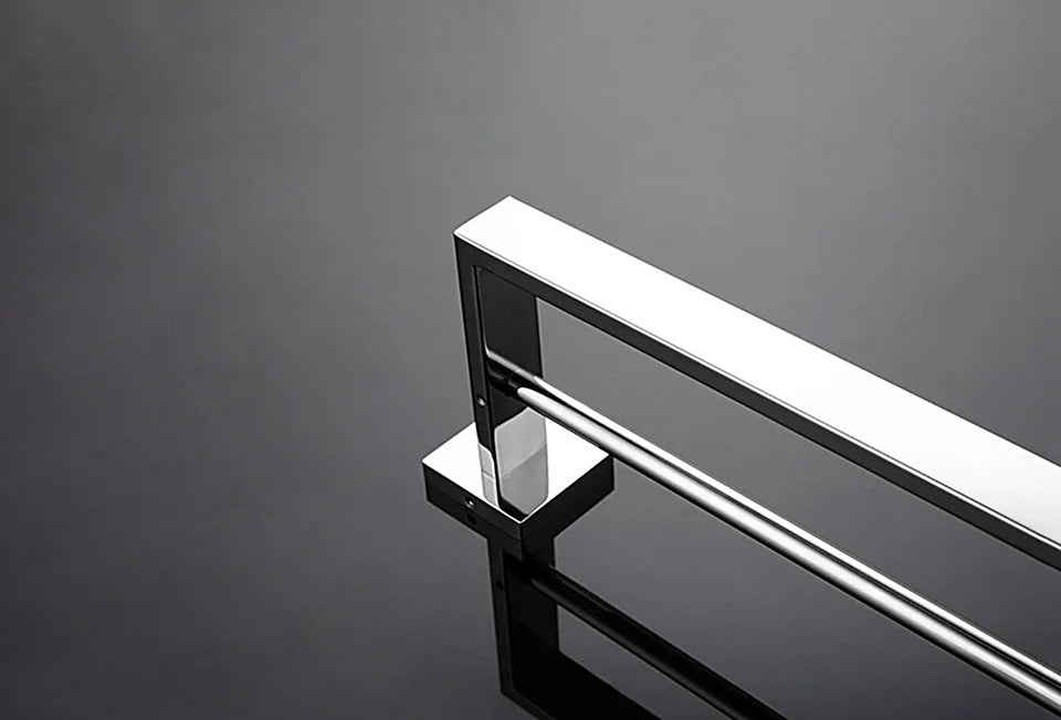 Stainless Steel Bathroom Hardware Mirror Chrome Polished Towel