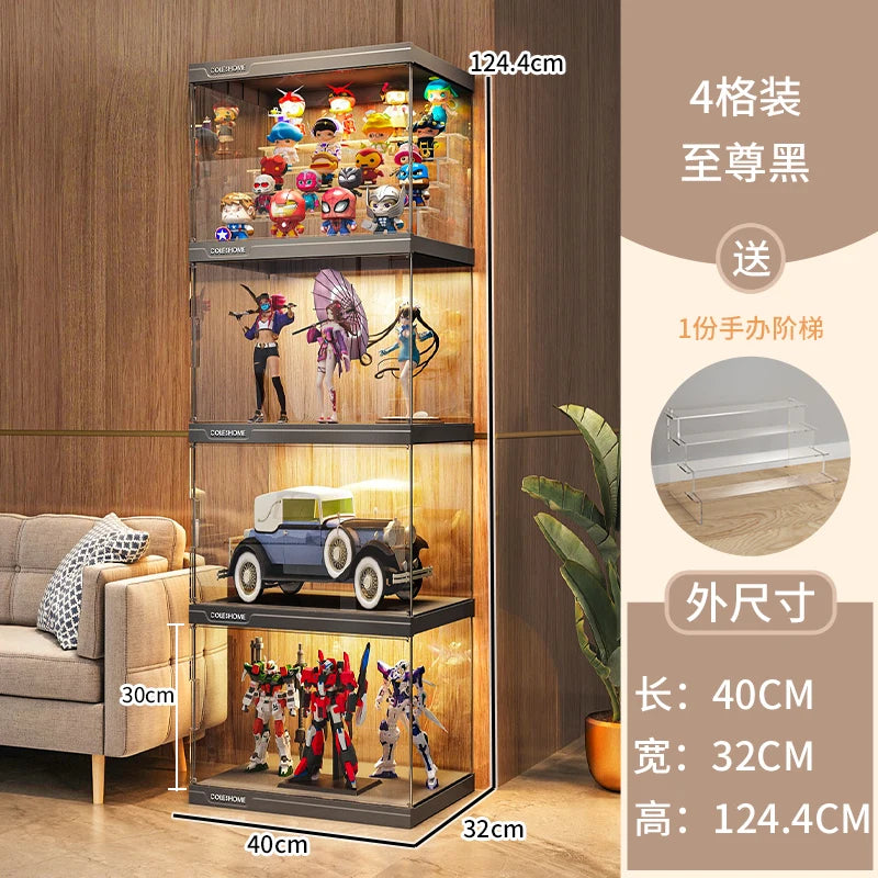 Vanity Luxury Living Room Cabinets Corner Display Storage
