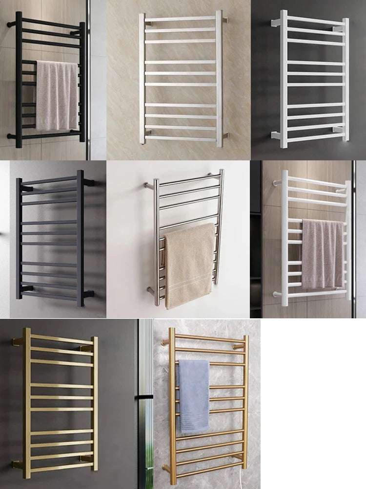 Electric Towel Rack 304 Stainless Steel Temperature&Time Control