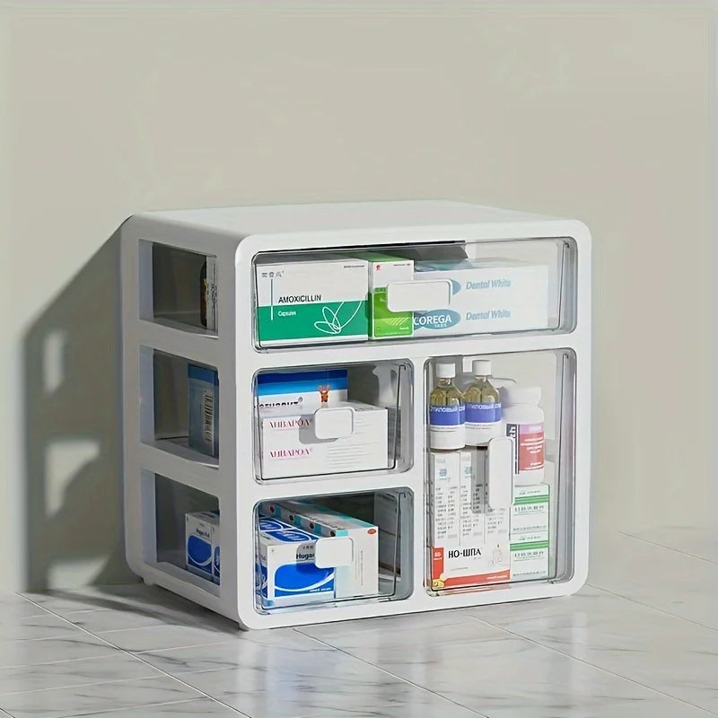 Medicine Cabinet Medicine Manager Drawer Type Large-Capacity