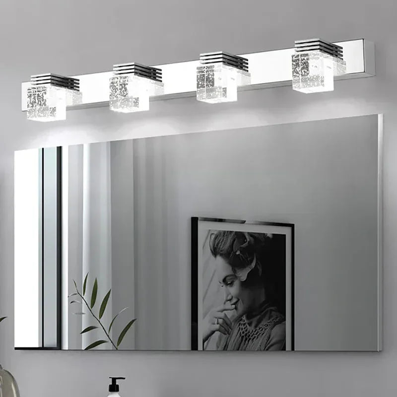 Modern Led Wall Lamp Crystal Sconce Living Dining