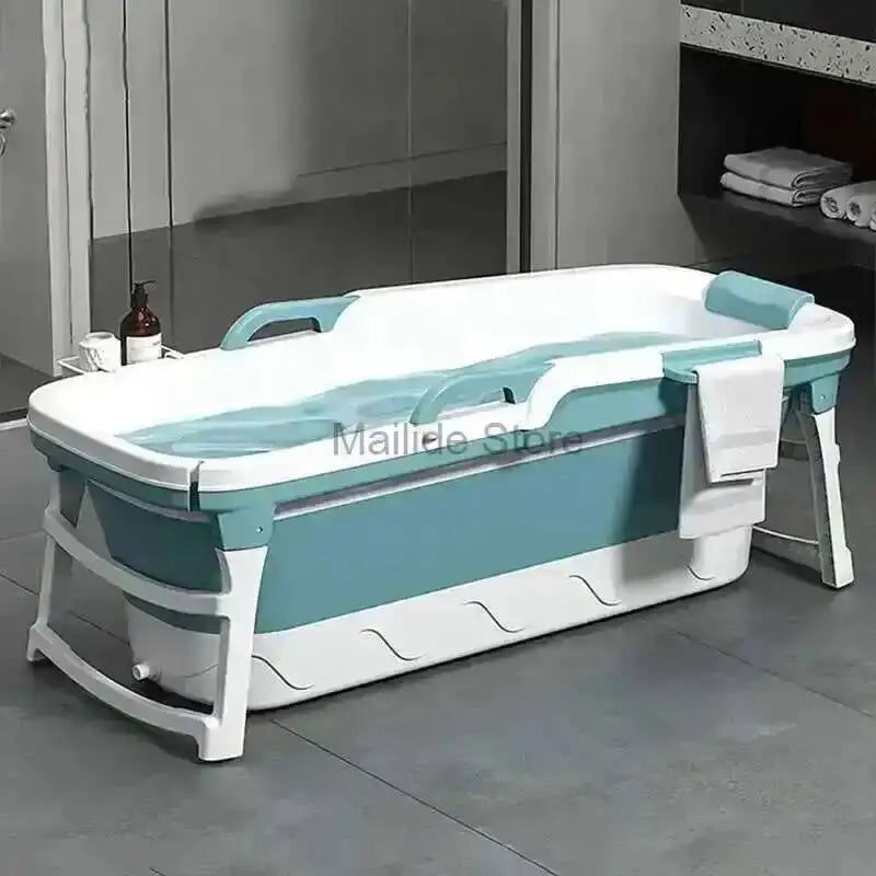 Tub Bathtubs Adult Folding Bathtub Foaming Simple Adult