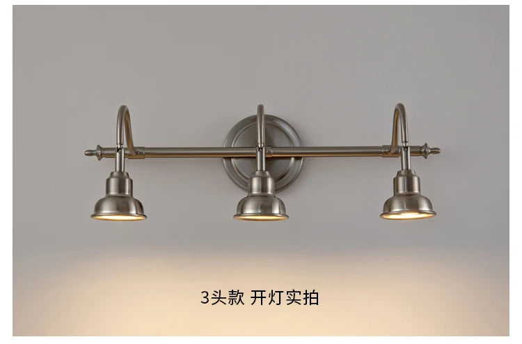 Led Mirror Headlight Anti Fog Mirror Cabinet Bathroom