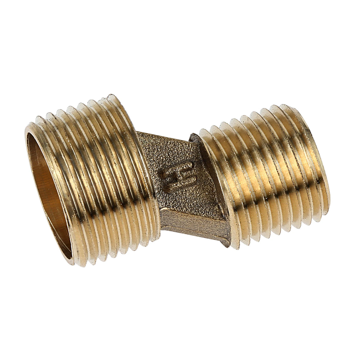 2pcs Adjustable Bathroom Shower Faucet Adapter Brass&Stainless