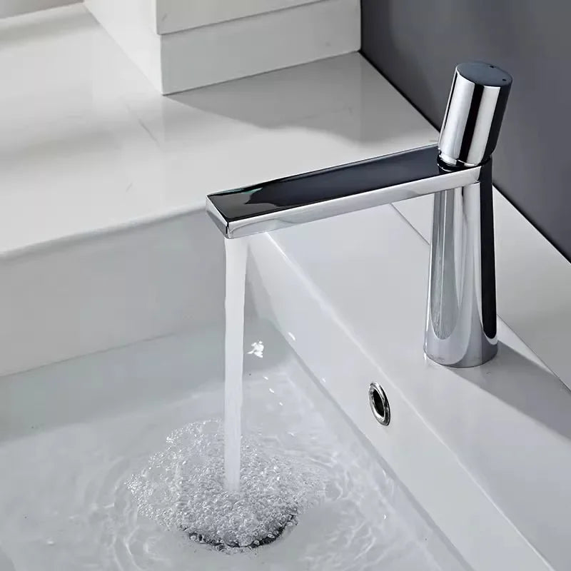Black Bathroom Faucet Gray Basin Faucets & Cold