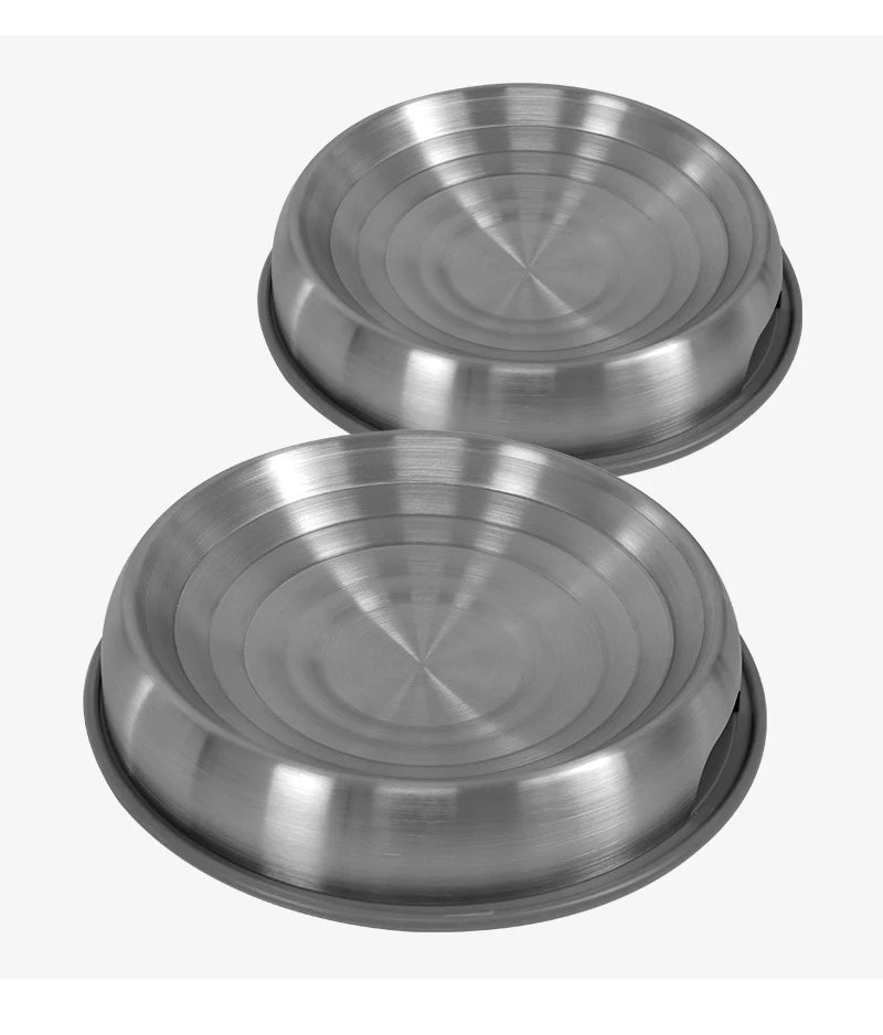 304 Stainless Steel Cat Dog Pet Bowl Non