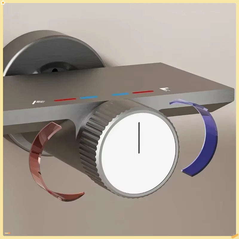 Knobbed Two Ways Water Outlet Simple Shower System