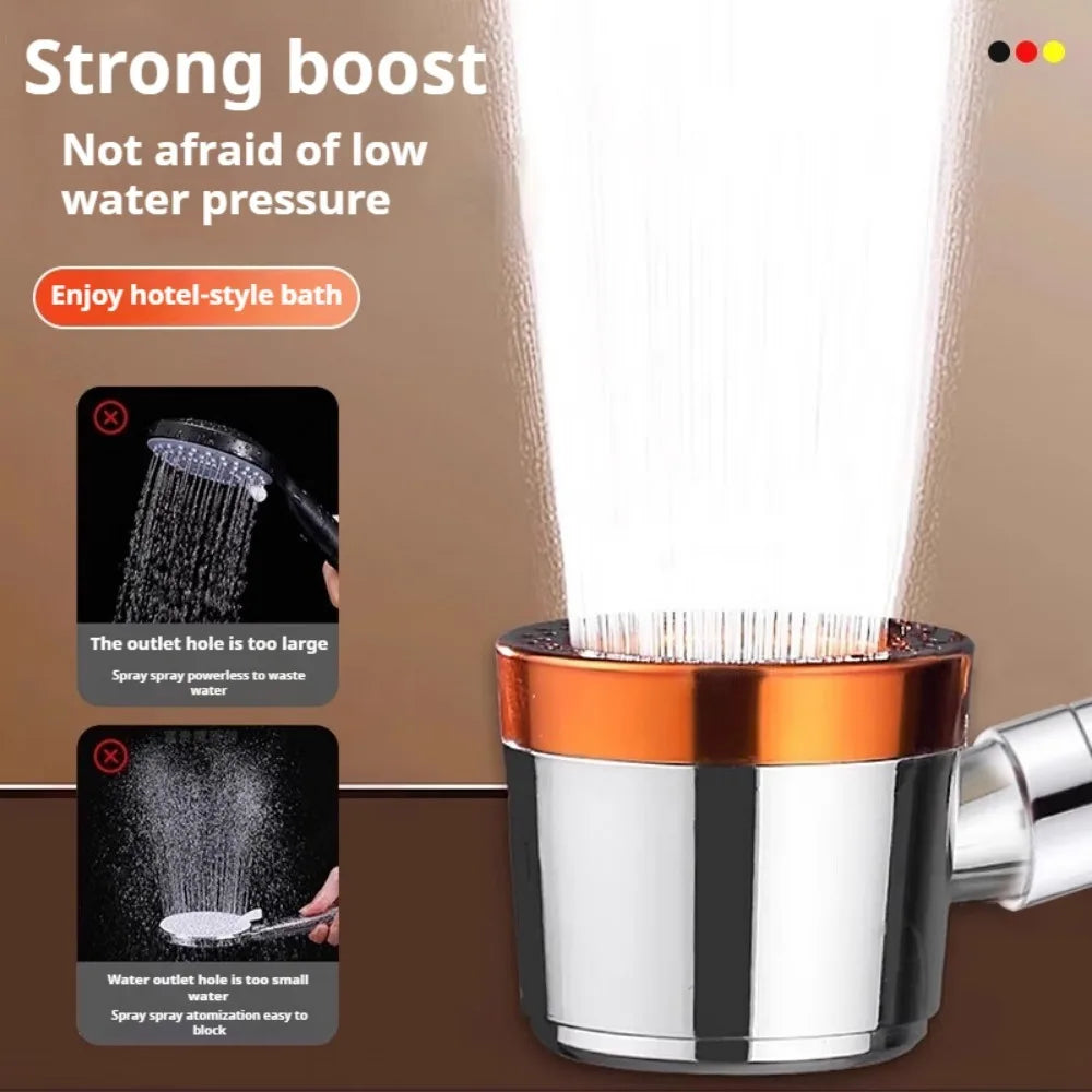 Modes Bathroom Shower Head High Pressure Powerful Rain