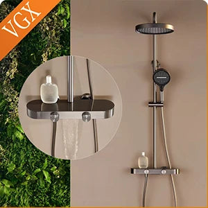 Vgx Thermostatic Shower System Luxury Concealed Bathroom Shower