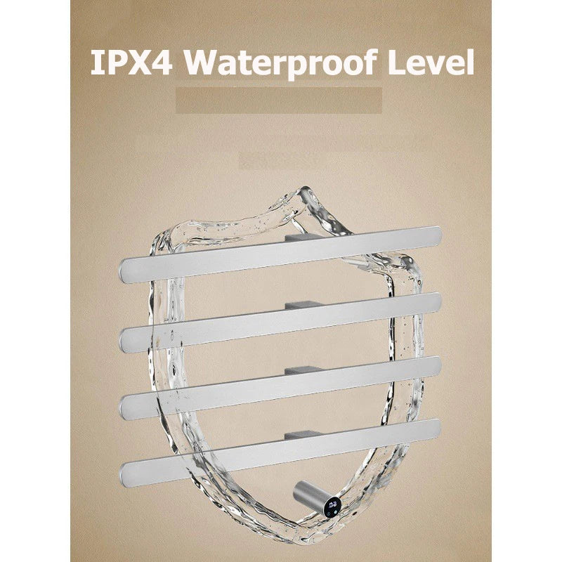 Model Horizontal Style Intelligent Heated Towel Rack Wihte