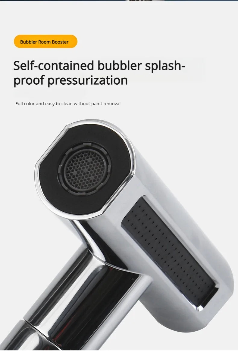 Sink Faucet Connector Sink Waterfall Faucet Splash-Proof Artifact