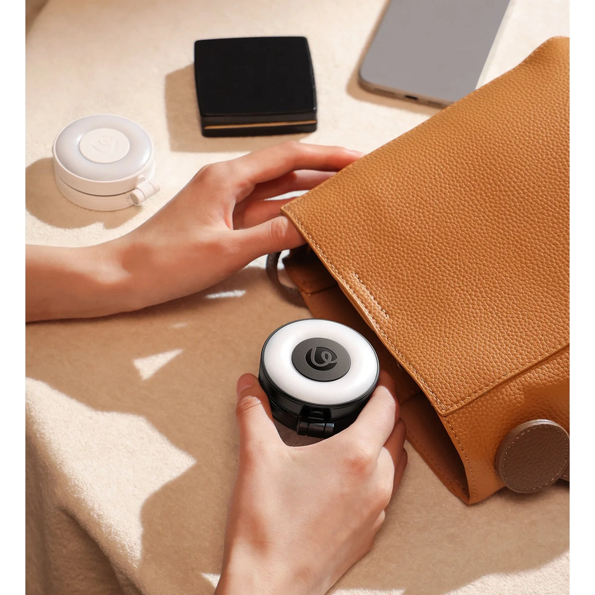Original Ulanzi Lm23 Magnetic Phone Selfie Light Built-In