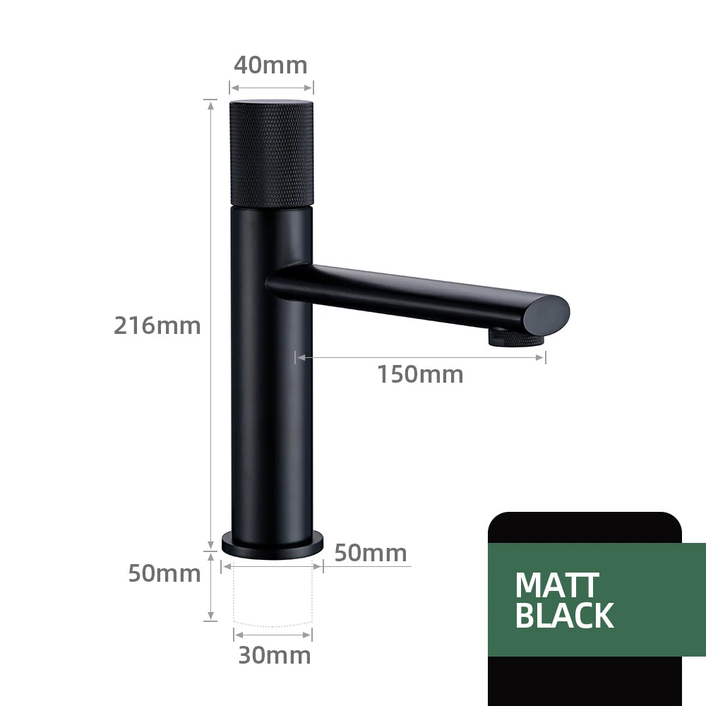 Brushed Rose Gold Bathroom Basin Faucet 100 Brass