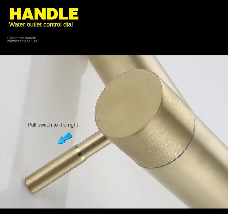 Bathroom Basin Faucet 1/2inch 304 Stainless Steel Cold