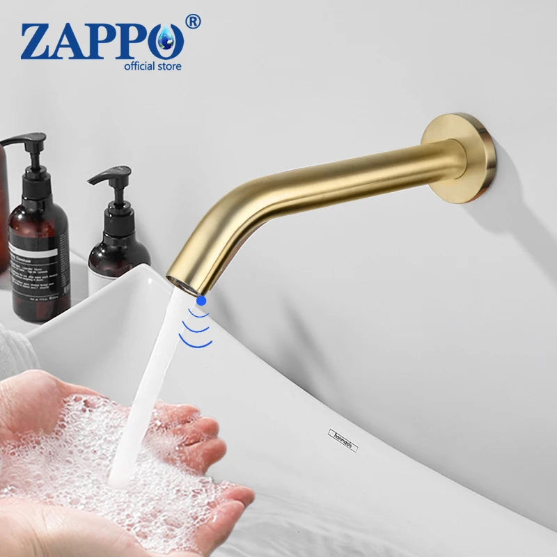 Zappo Touchless Bathroom Sink Faucet Cold Water Automatic