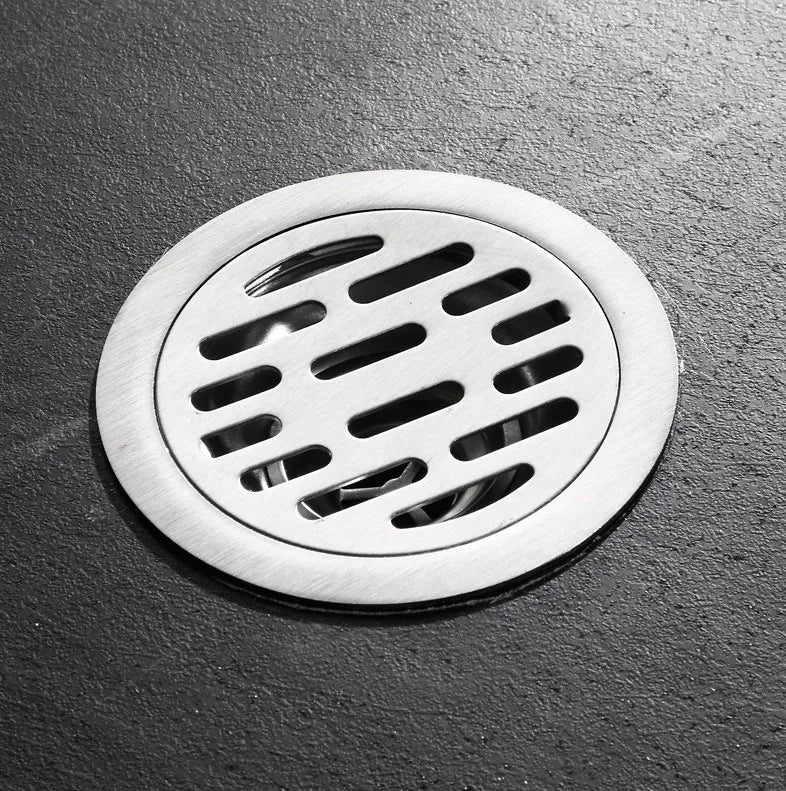 Stainless Steel Floor Drains Shower Anti-Odor Drainer Bathtub