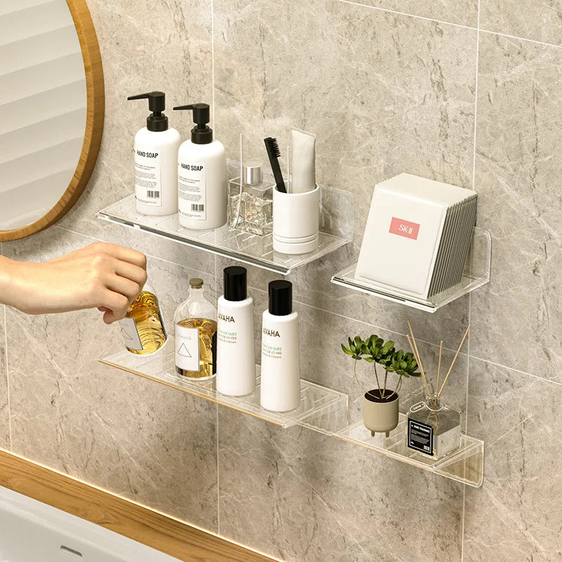 3478 Bathroom Mirror Cabinet Storage Box Wall-Mounted Washstand