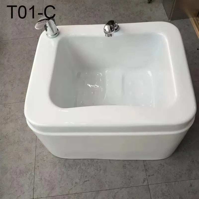 Beauty Salon Footbath Basin Aqua Therapy Sauna Bathtub