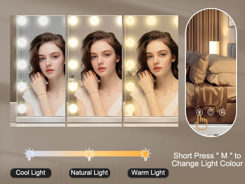 Led Light Hollywood Makeup Mirror Vanity Light Mirror