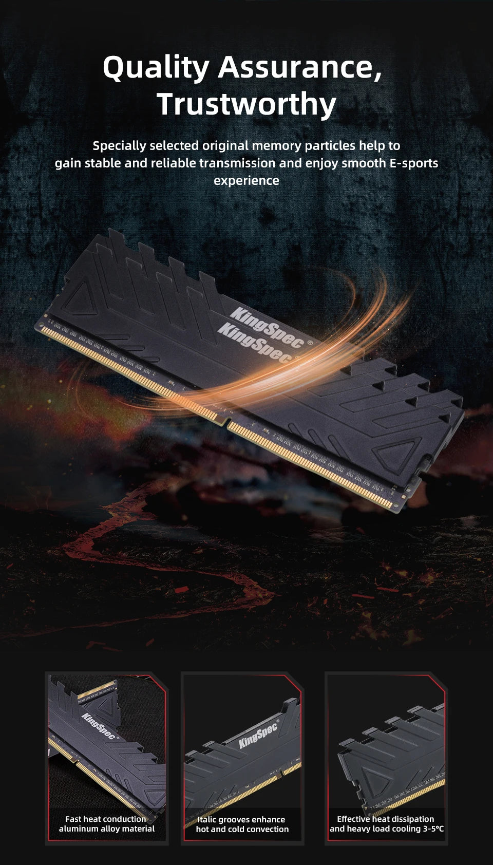 Kingspec Ddr4 8gb 16gb Memoria Ram Ddr4 2666