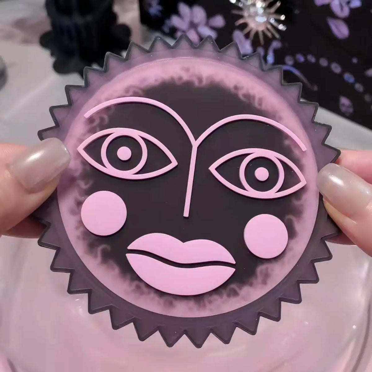 Girlcult Miao Witch Series Octagon Totem Compact Mirror