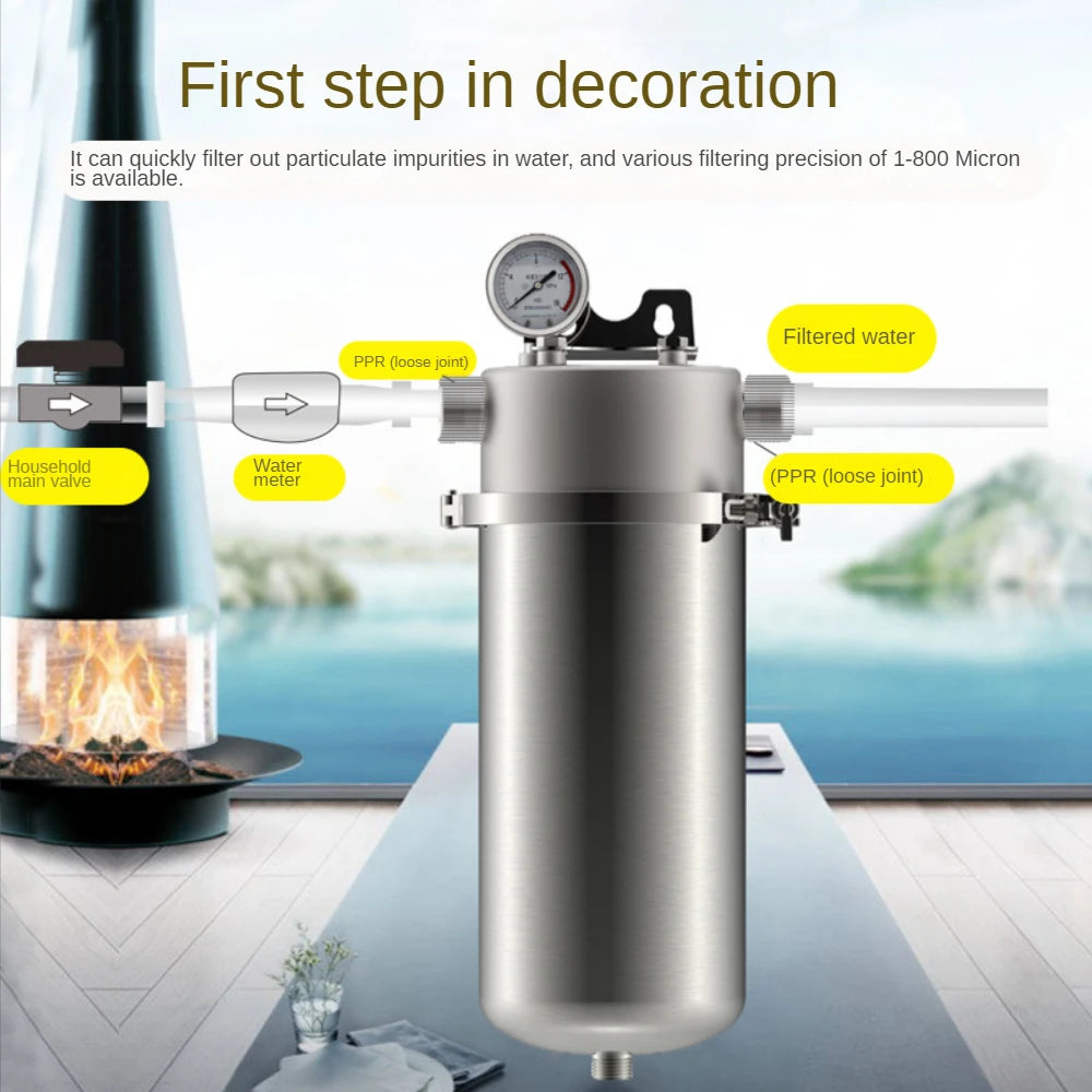 Explosion-Proof Commercial Tap Water Pre-Filter Water Purifier