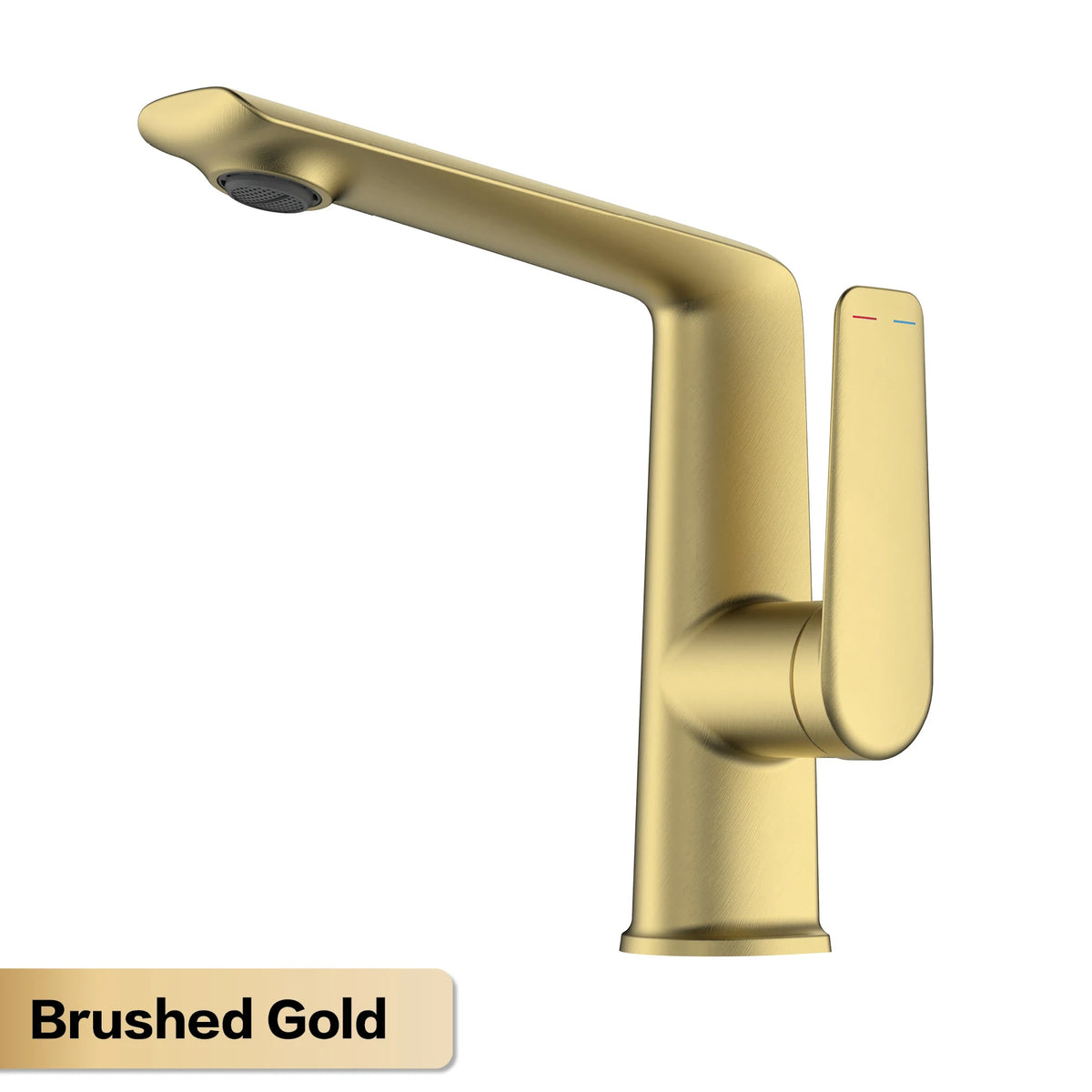 Aitana Luxury Chromium Brass Bathroom Faucet Simple Design