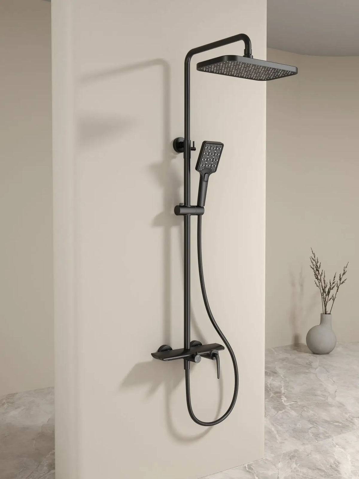 Kemaidi Bathroom Shower System Cold Control Triple Function