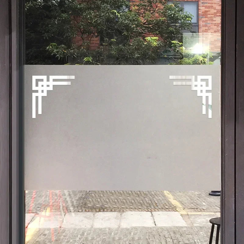 8/4pcs Acrylic Mirror Sticker Corner Onlay Hollow Stickers