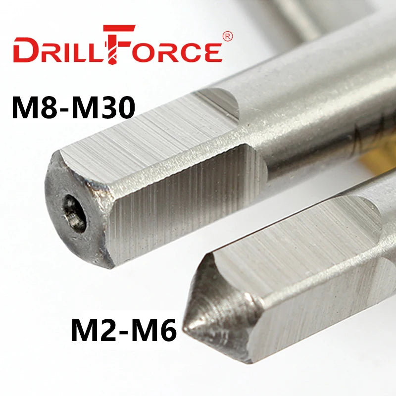 Drillforce Cobalt Screw Thread Tap Drill Bits Spiral